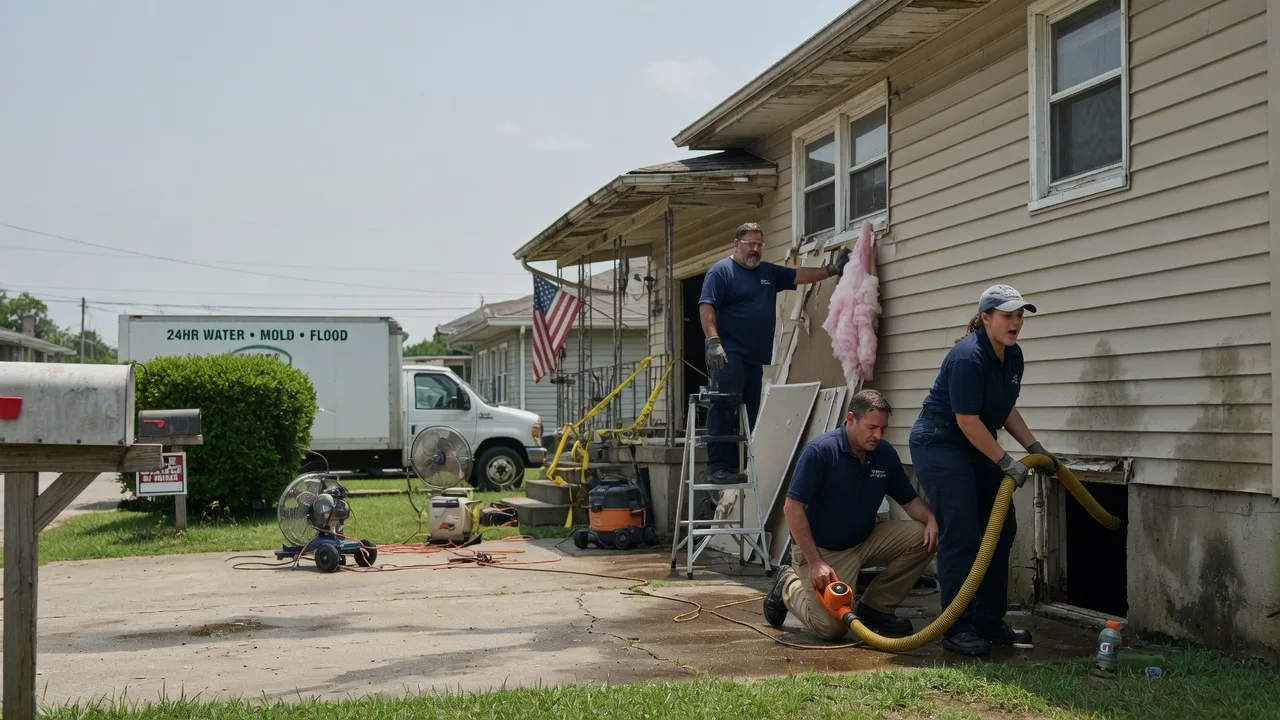 Water Damage Repair in Braddyville, IA near me